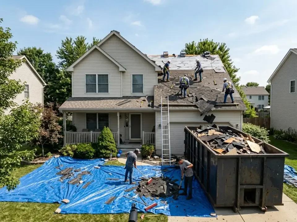 roof-replacement-debris-remova-004 — frequently asked questions, Cheapest Dumpster Rentals in Edgerton, OH
